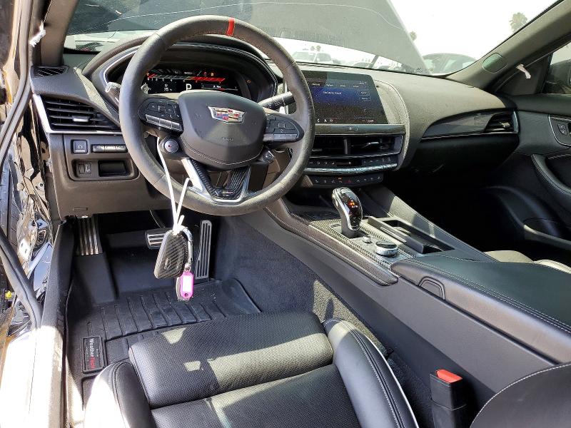 2022 Cadillac Ct5 VIN 1G6D35R61N0810406 COPART salvage auction — SIDE, CA - SALVAGE CERTIFICATE, sold $35,250 on 2026-07-28 (photo 8)