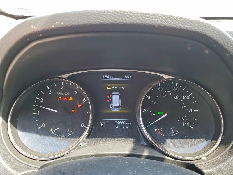 2016 Nissan Rogue VIN KNMAT2MV8GP614440 COPART salvage auction — SIDE, Ky - Cert Of Title-Rebuilt Water, sold $1,300 on 2026-07-16 (photo 9)
