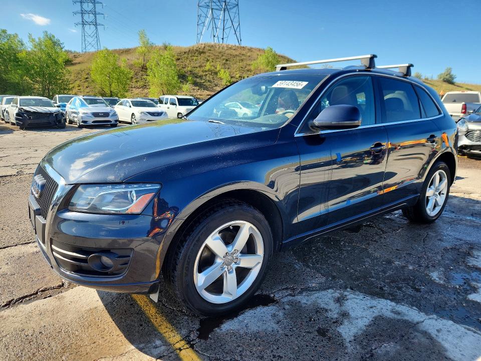2012 Audi Q5 VIN WA1LFAFP8CA045931 COPART salvage auction — REAR END, Co - Certificate Of Title, sold $1,550 on 2026-08-05 (photo 1)