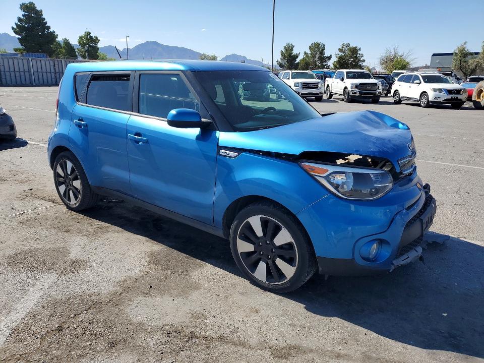 2017 Kia VIN KNDJP3A55H7480552 COPART salvage auction — FRONT END, Tx - Salvage Vehicle Title, sold $1,150 on 2026-07-31 (photo 4)