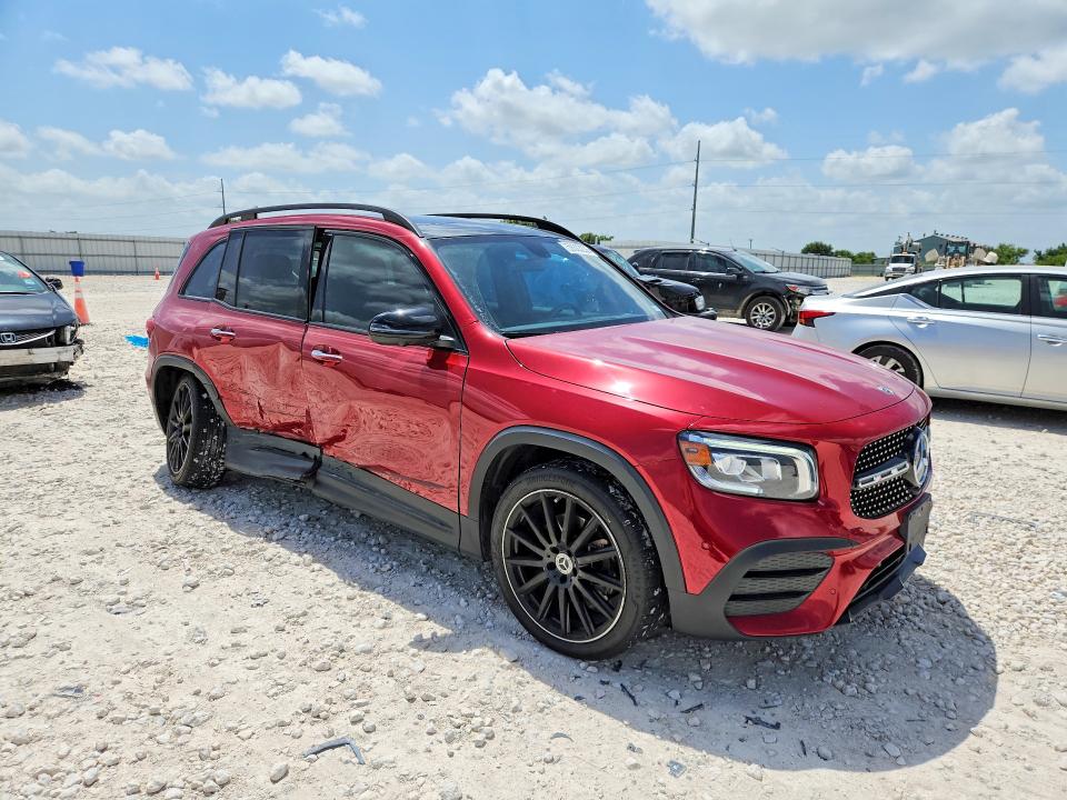 2022 Mercedes-benz Glb VIN W1N4M4HB4NW240572 COPART salvage auction — SIDE, Tx - Salvage Vehicle Title, sold $10,700 on 2026-07-23 (photo 4)