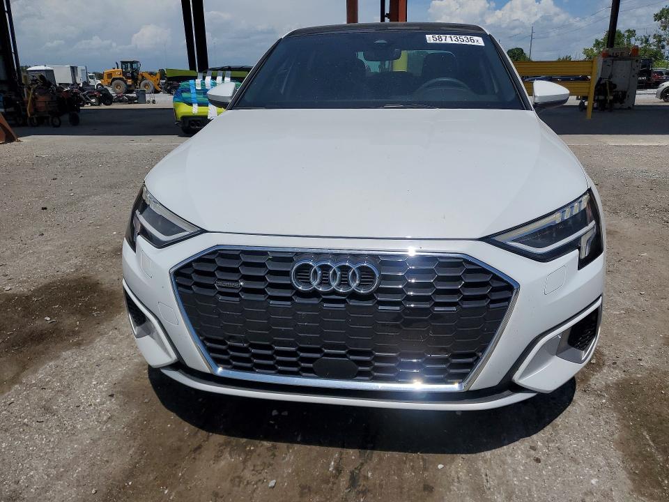2023 Audi A3 VIN WAUHUDGY1PA062017 COPART salvage auction — MECHANICAL, Fl - Cert Of Title Slvg Rebuildable, sold $7,500 on 2026-07-10 (photo 5)