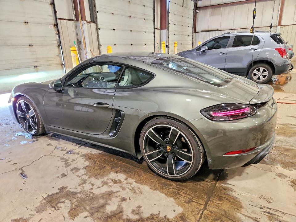 2021 Porsche Cayman VIN WP0AD2A87MS281720 COPART salvage auction — UNDERCARRIAGE, Co - Public - Salvage Title, sold $27,000 on 2026-07-31 (photo 2)