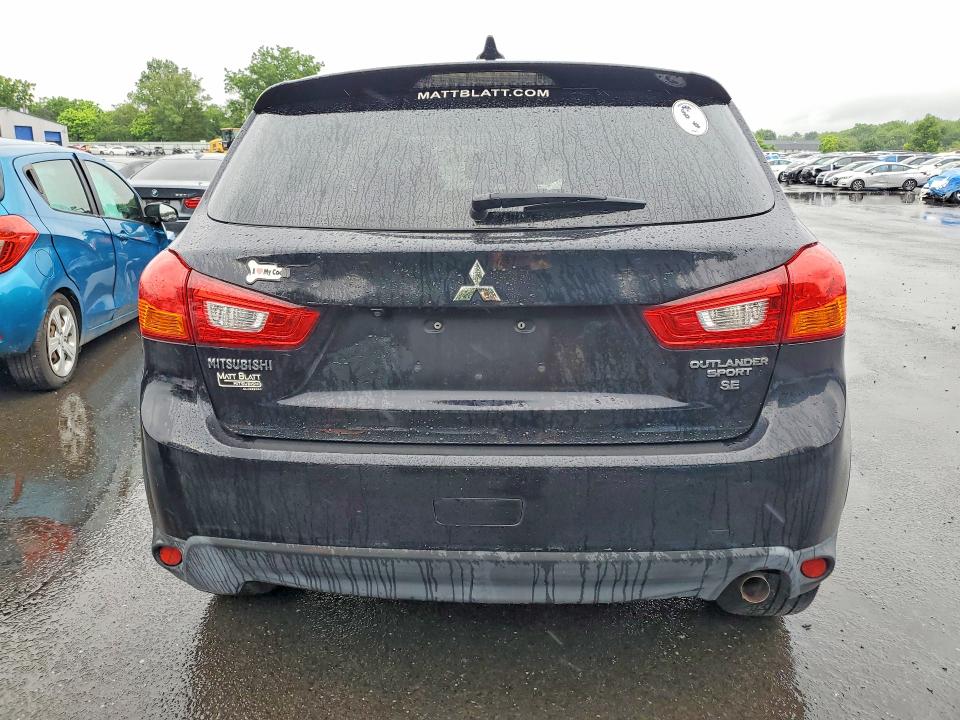2017 Mitsubishi Outlander VIN JA4AP3AW6HZ060127 COPART salvage auction — FRONT END, Nj - Cert Of Title-Salvage, sold $900 on 2026-07-30 (photo 6)