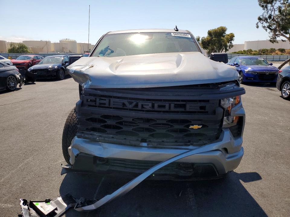 2026 Chevrolet Silverado 1500 VIN 1GCRABEK8TZ173310 COPART salvage auction — FRONT END, Ca - Salvage Certificate, sold $10,100 on 2026-07-13 (photo 5)