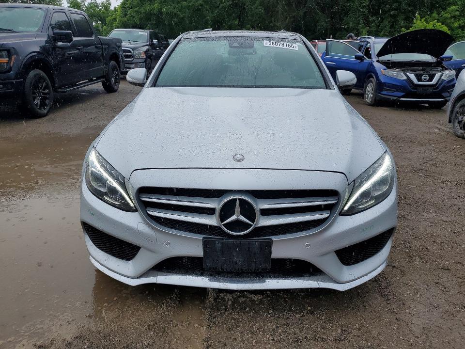 2015 Mercedes-benz C class VIN 55SWF4KB7FU028241 COPART salvage auction — ROOF, On - Permit No Brand - Unfit, sold $6,000 on 2026-07-09 (photo 5)