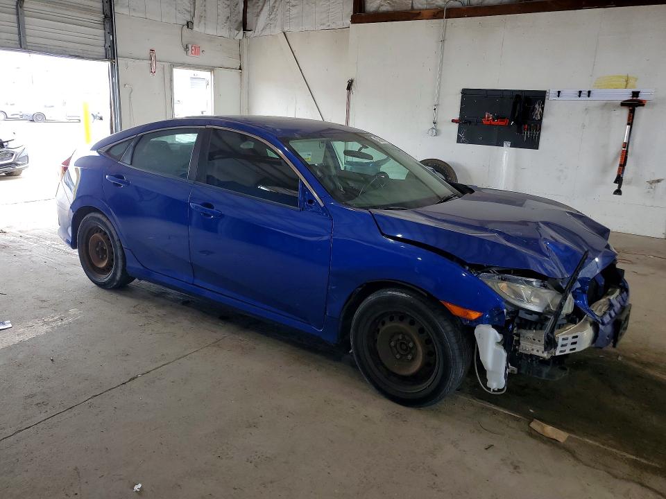 2016 Honda Civic VIN 19XFC2F54GE046951 COPART salvage auction — FRONT END, Oh - Certificate Of Title (P), sold $2,950 on 2026-07-28 (photo 4)
