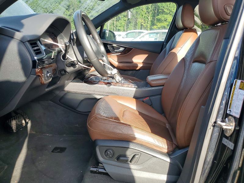 2017 Audi Q7 VIN WA1LAAF79HD016930 COPART salvage auction — FRONT END, Ga - Certificate Of Title, sold $4,250 on 2026-07-17 (photo 7)