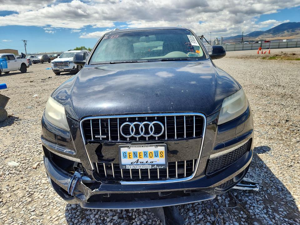 2013 Audi Q7 VIN WA1DGAFE3DD003442 COPART salvage auction — MINOR DENT/SCRATCHES, Ut - Certificate Of Title (P), sold $1,250 on 2026-07-10 (photo 5)