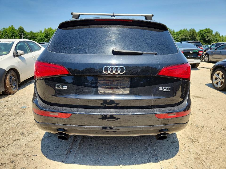 2013 Audi Q5 VIN WA1LFAFP7DA011934 COPART salvage auction — FRONT END, VA - CERT OF TITLE - SALVAGE, sold $125 on 2026-07-28 (photo 6)
