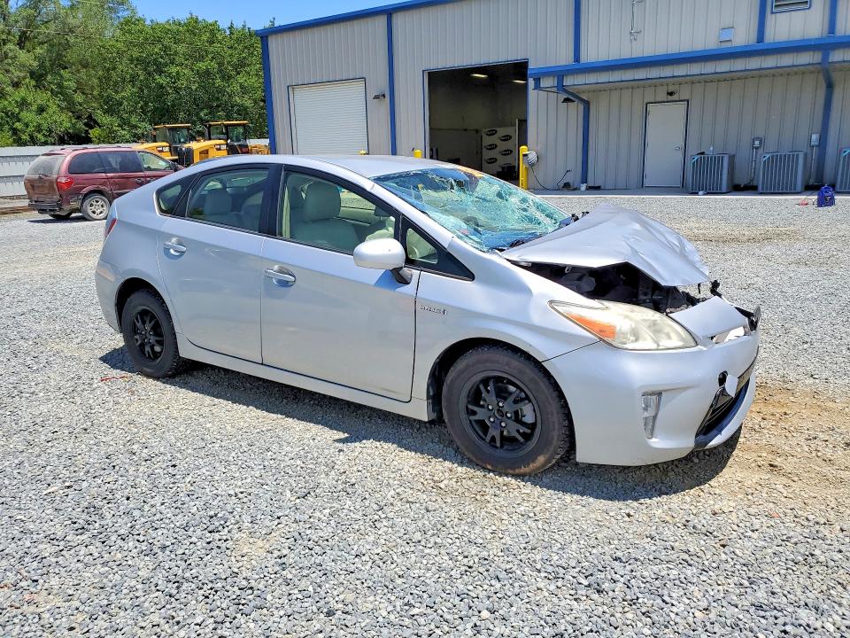 2012 Toyota Prius VIN JTDKN3DUXC0336221 COPART salvage auction — FRONT END, Nc - Salvage Certificate Of Title, sold $375 on 2026-07-16 (photo 4)