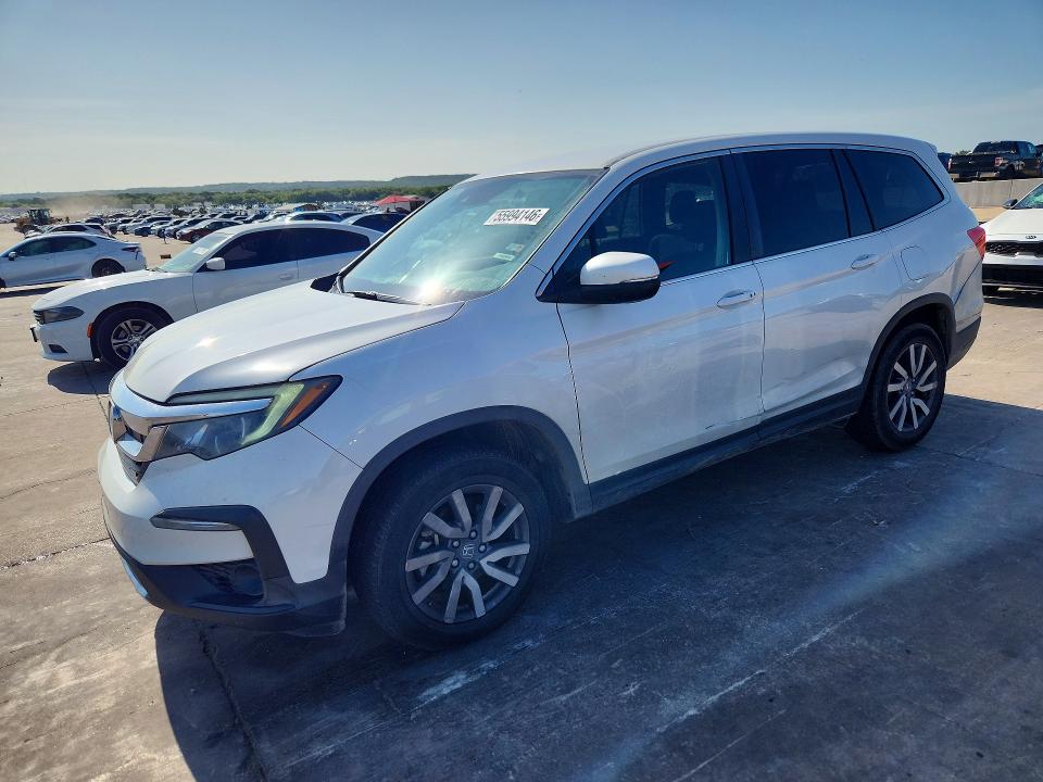 2020 Honda Pilot VIN 5FNYF5H39LB018225 — COPART salvage auction photo