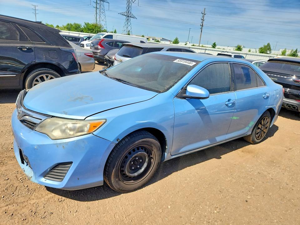 2013 Toyota Camry VIN 4T4BF1FK4DR277921 COPART salvage auction — FRONT END, Il - Salvage Certificate, sold $1,450 on 2026-07-09 (photo 1)