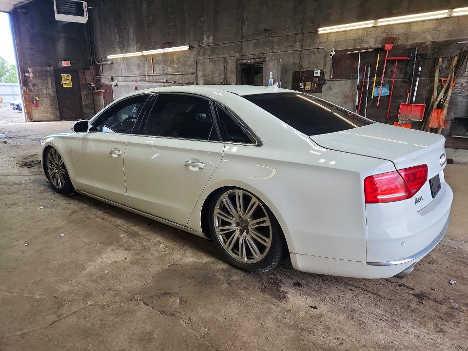 2013 Audi A8 VIN WAURGAFD2DN016452 COPART salvage auction — MECHANICAL, NY - CERTIFICATE OF TITLE, sold $375 on 2026-07-27 (photo 2)