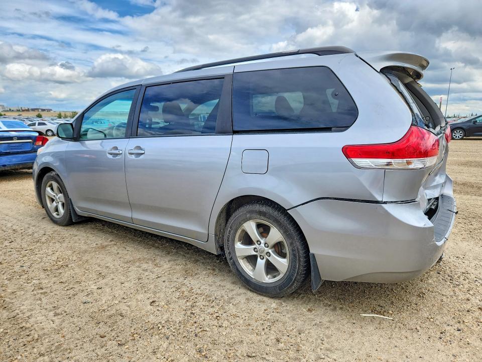 2013 Toyota Sienna VIN 5TDKK3DC8DS367059 COPART salvage auction — REAR END, Ab - Bos - Salvage, sold $3,650 on 2026-07-09 (photo 2)
