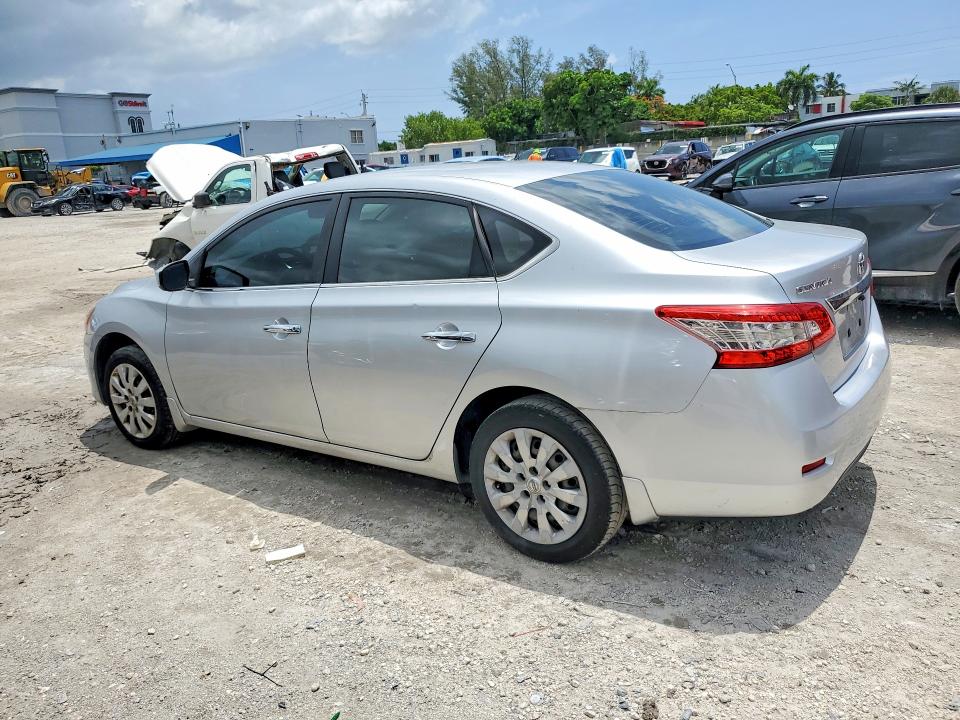 2015 Nissan Sentra VIN 3N1AB7AP0FY336428 COPART salvage auction — MINOR DENT/SCRATCHES, FL - CERTIFICATE OF TITLE, sold $1,200 on 2026-07-02 (photo 2)