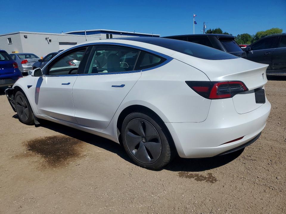 2019 Tesla Model 3 VIN 5YJ3E1EA0KF419315 COPART salvage auction — FRONT END, On - Permit Salvage, sold $3,550 on 2026-07-02 (photo 2)