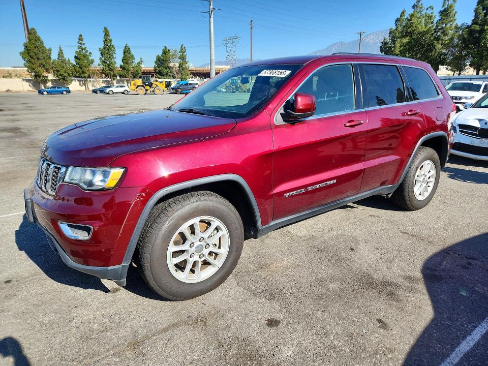2018 Jeep VIN 1C4RJEAG0JC181792 COPART salvage auction — FRONT END, Ca - Dis/Dlr/Exp Only Clean Title, sold $3,700 on 2026-07-02 (photo 1)