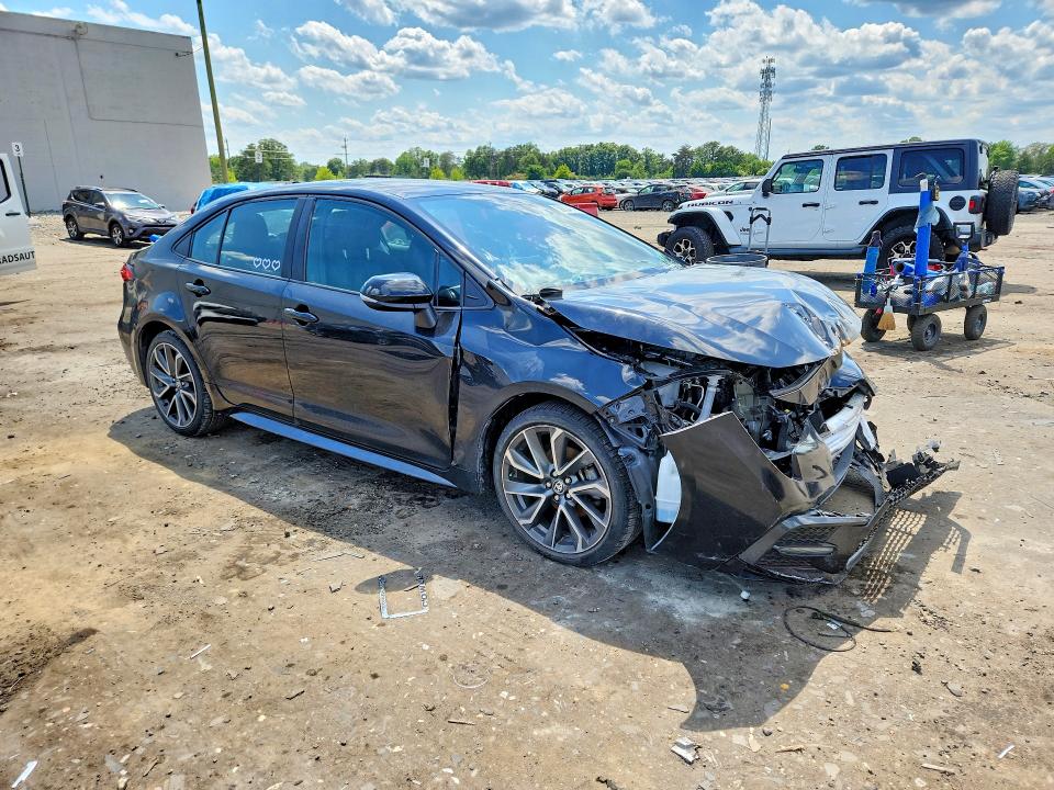 2021 Toyota VIN 5YFP4MCE2MP091995 COPART salvage auction — FRONT END, Va - Cert Of Title - Salvage, sold $3,350 on 2026-07-22 (photo 4)