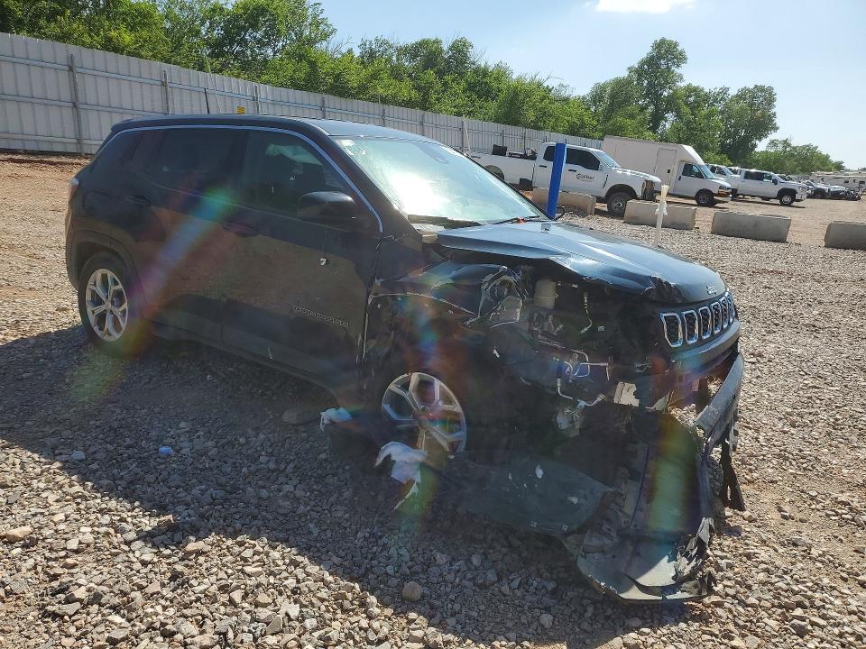 2024 Jeep Compass VIN 3C4NJDAN1RT170310 COPART salvage auction — FRONT END, Ok - Cert Of Title-Repossession, sold $4,500 on 2026-07-02 (photo 4)