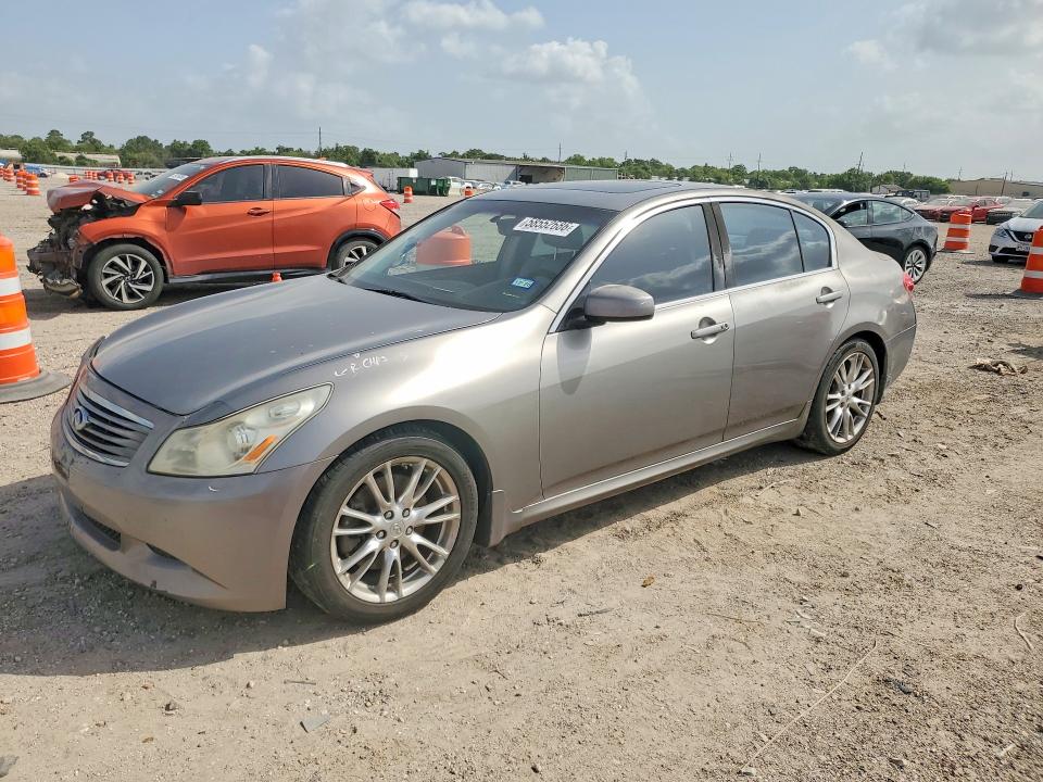 2008 Infiniti G VIN JNKBV61E58M211091 COPART salvage auction — MINOR DENT/SCRATCHES, Tx - Salvage Vehicle Title, sold $400 on 2026-07-20 (photo 1)