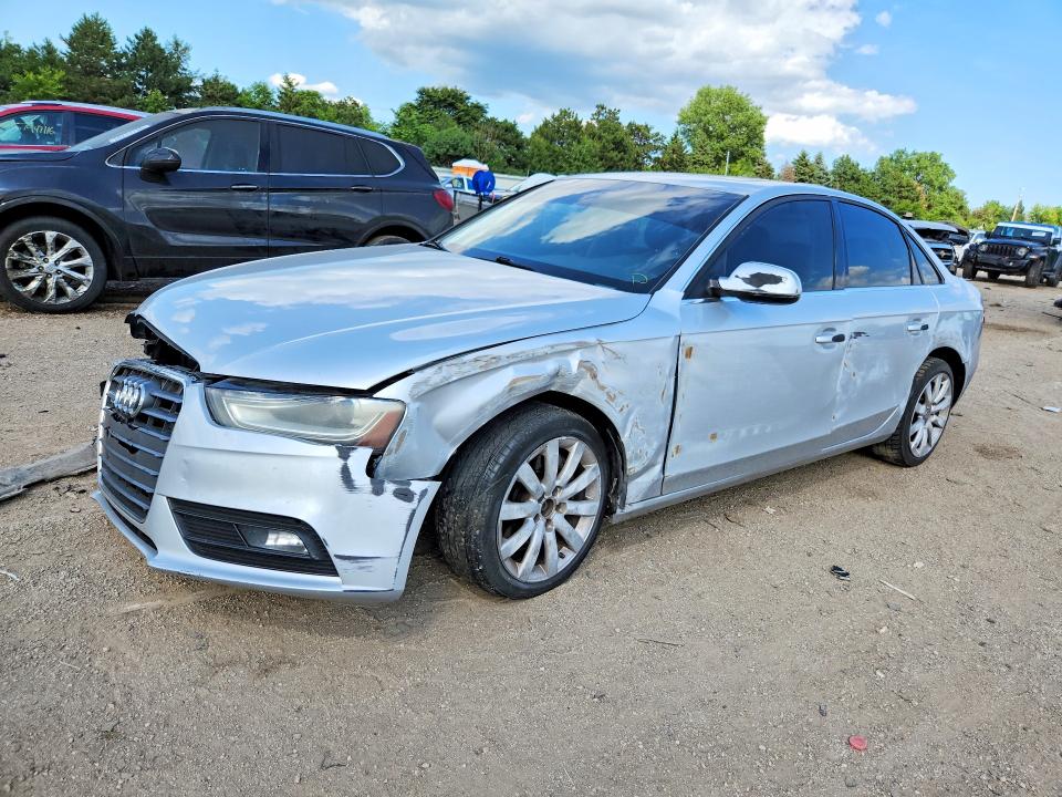 2013 Audi VIN WAUBFAFL1DN004028 COPART salvage auction — FRONT END, Il - Salvage Certificate, sold $450 on 2026-08-04 (photo 1)
