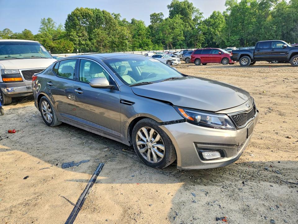 2014 Kia Optima VIN 5XXGN4A71EG304804 COPART salvage auction — FRONT END, Md - Cert Of Salvage > 75% Damage, sold $400 on 2026-07-07 (photo 4)