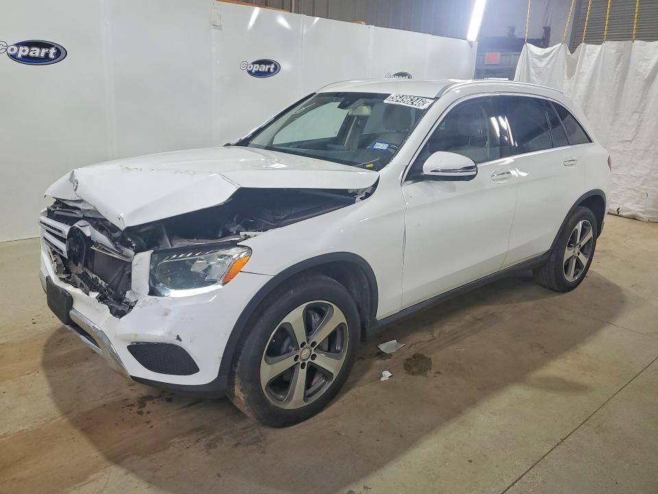 2016 Mercedes-benz Glc class VIN WDC0G4JB1GF059482 COPART salvage auction — FRONT END, TX - CERTIFICATE OF TITLE, sold $1,550 on 2026-08-25 (photo 1)