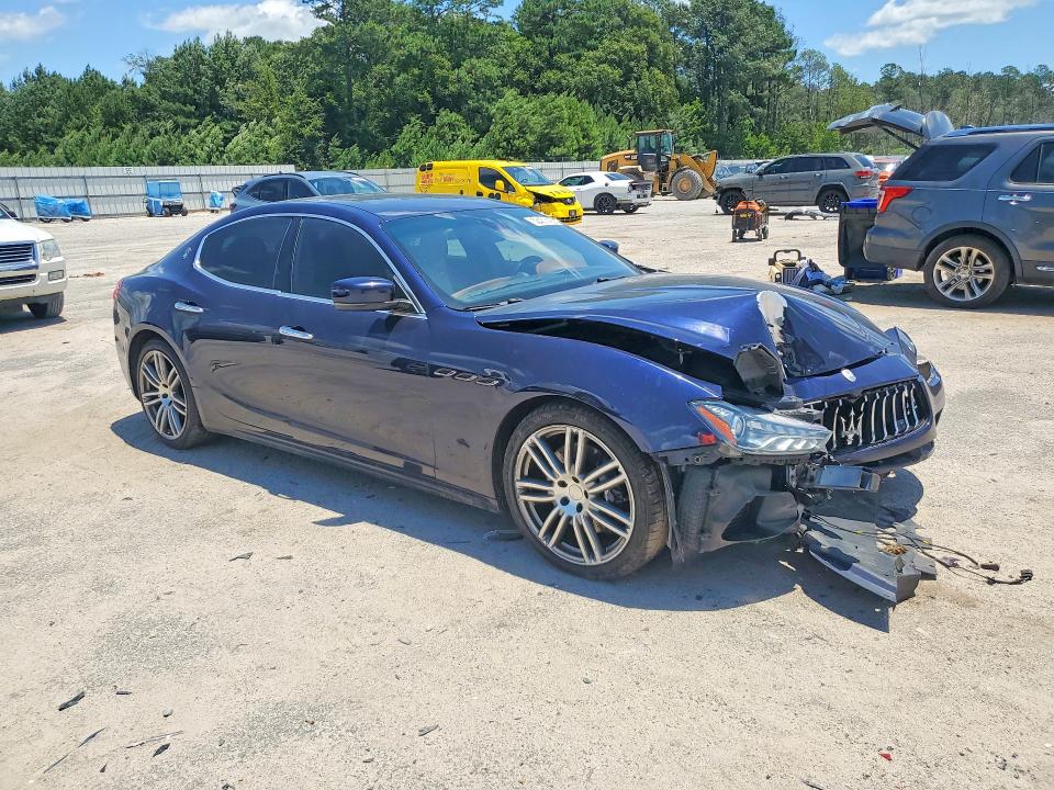 2014 Maserati VIN ZAM57RTA4E1113263 COPART salvage auction — FRONT END, Sc - Cert Of Title-Salvage, sold $200 on 2026-07-22 (photo 4)