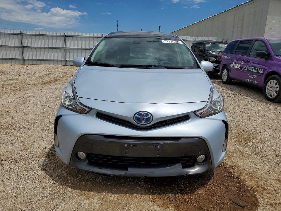 2016 Toyota Prius VIN JTDZN3EU9GJ052057 COPART salvage auction — HAIL, Ia - Cert Of Title-Salvage Title, sold $8,400 on 2026-07-22 (photo 5)