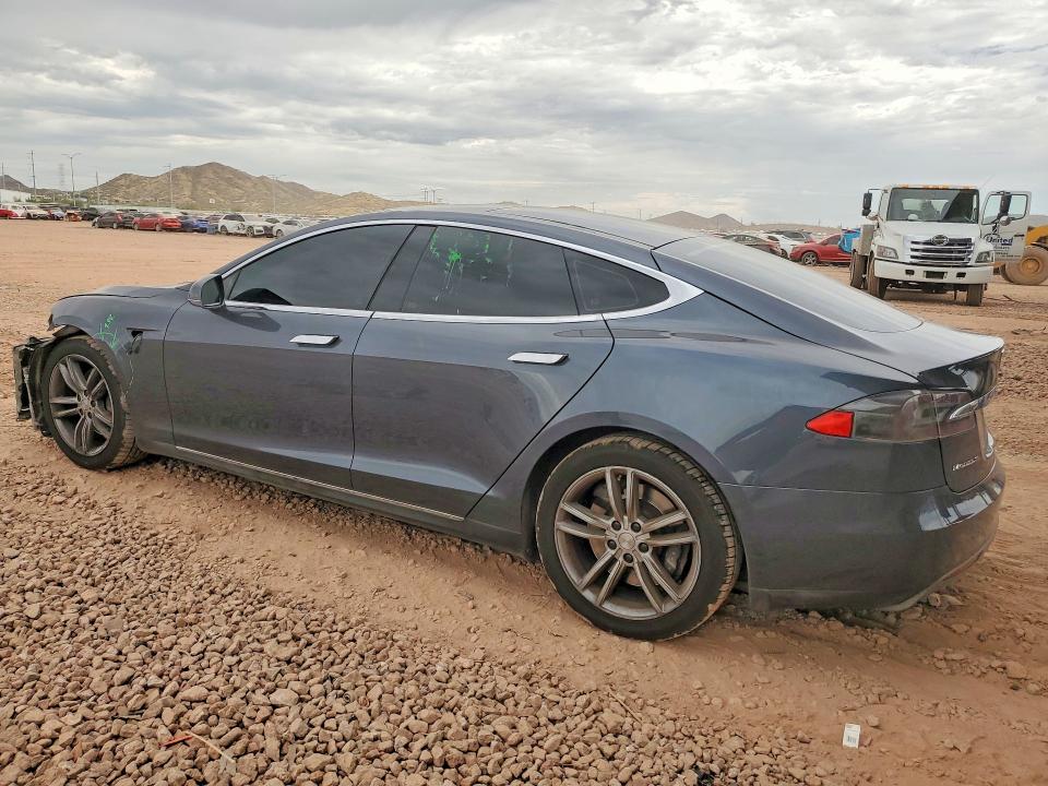 2014 Tesla Model s VIN 5YJSA1S10EFP50363 COPART salvage auction — FRONT END, Az - Cert Of Title - Salvage, sold $3,600 on 2026-07-02 (photo 2)