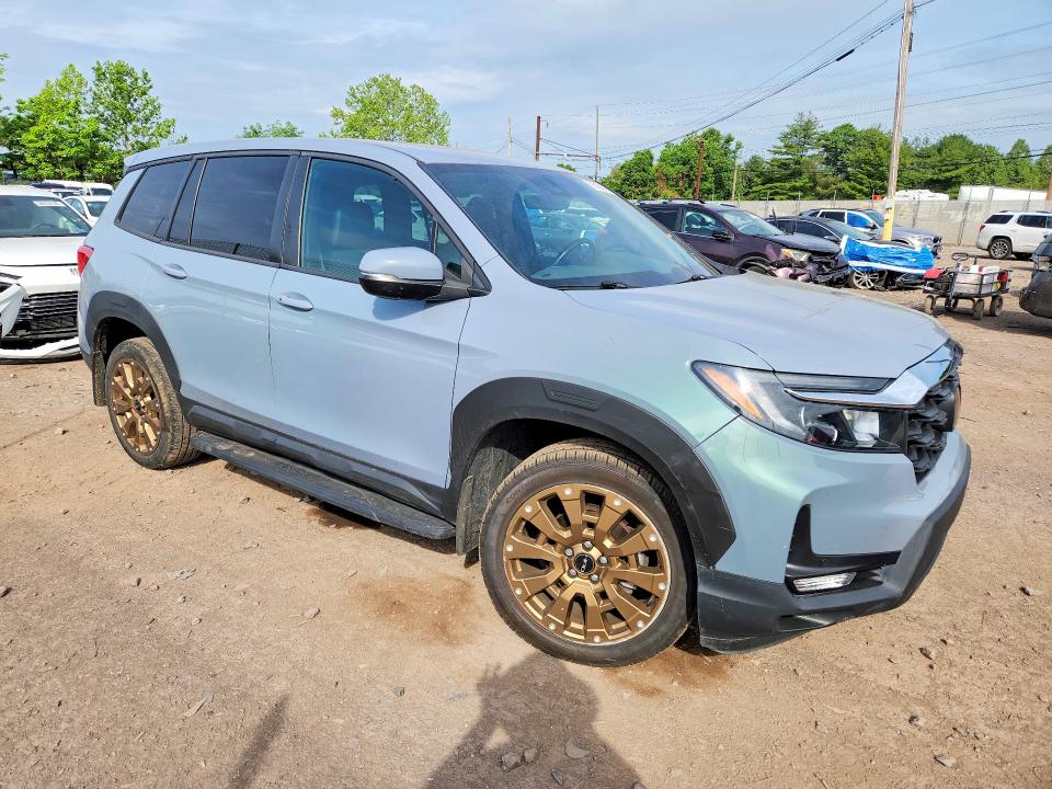 2022 Honda Passport VIN 5FNYF8H54NB031406 COPART salvage auction — SIDE, Pa - Certificate Of Salvage, sold $9,800 on 2026-07-22 (photo 4)