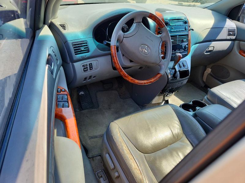 2007 Toyota Sienna VIN 5TDZK22C37S046529 COPART salvage auction — REAR END, In - Cert Of Title-Salvage Title, sold $975 on 2026-07-24 (photo 8)