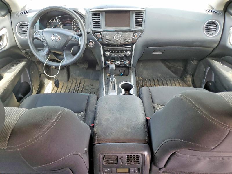2017 Nissan Pathfinder VIN 5N1DR2MN9HC662805 COPART salvage auction — HAIL, Tx - Certificate Of Title, sold $10 on 2026-07-06 (photo 8)