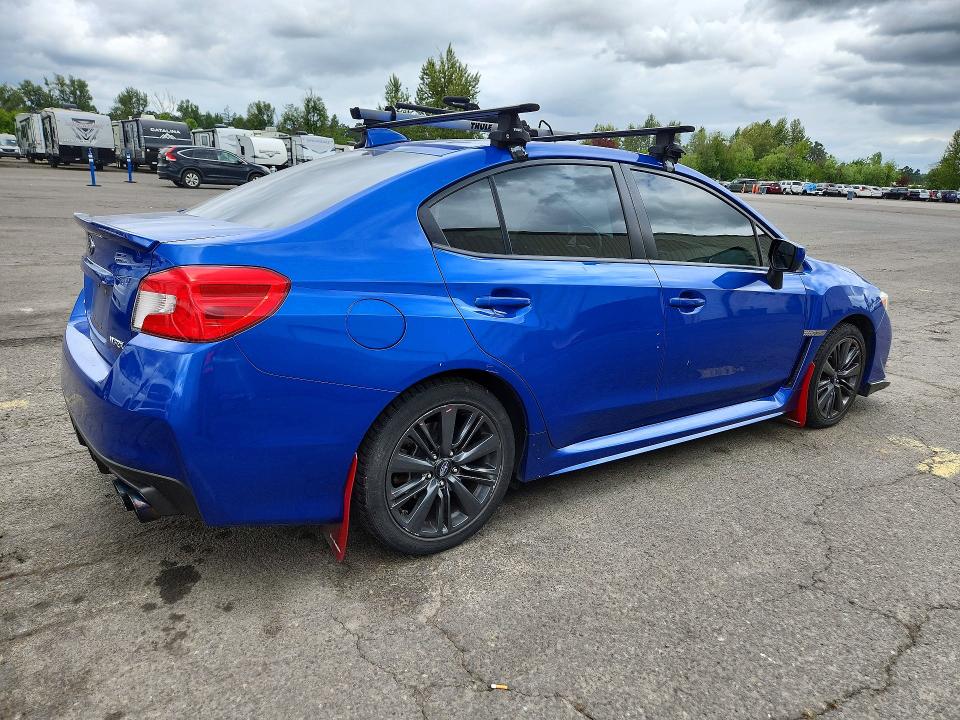2015 Subaru Wrx VIN JF1VA1D66F8809431 COPART salvage auction — REAR END, Or - Salvage Title Certificate, sold $5,100 on 2026-07-20 (photo 3)
