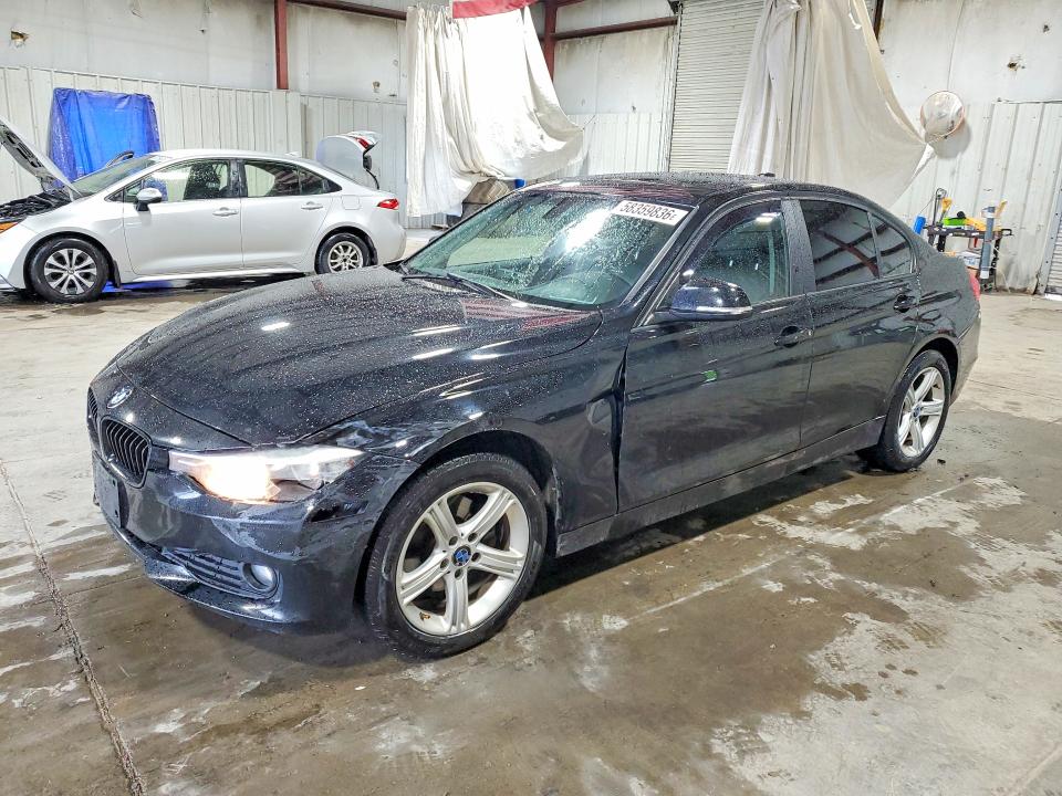 2014 BMW 3er VIN WBA3C3C54EP661345 COPART salvage auction — FRONT END, Ny - Mv-907A Salvage Certificate, sold $1,400 on 2026-07-06 (photo 1)