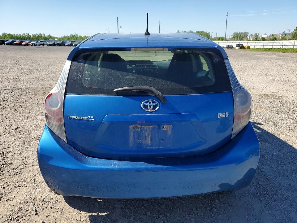 2014 Toyota VIN JTDKDTB37E1572593 COPART salvage auction — REAR END, On - Permit No Brand - Unfit, sold $725 on 2026-07-02 (photo 6)