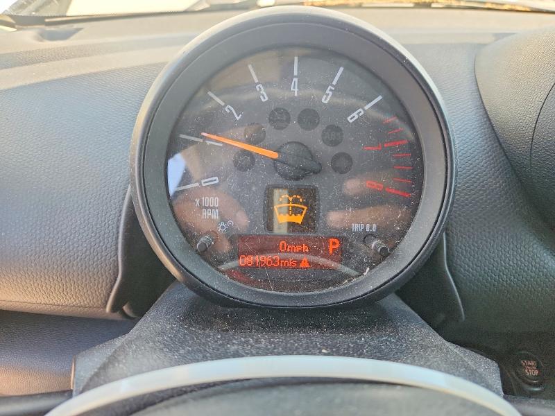 2016 Mini Cooper VIN WMWZB3C56GWR49308 COPART salvage auction — FRONT END, Me - Cert Of Title-Salvage Collisio, sold $1,500 on 2026-08-07 (photo 9)