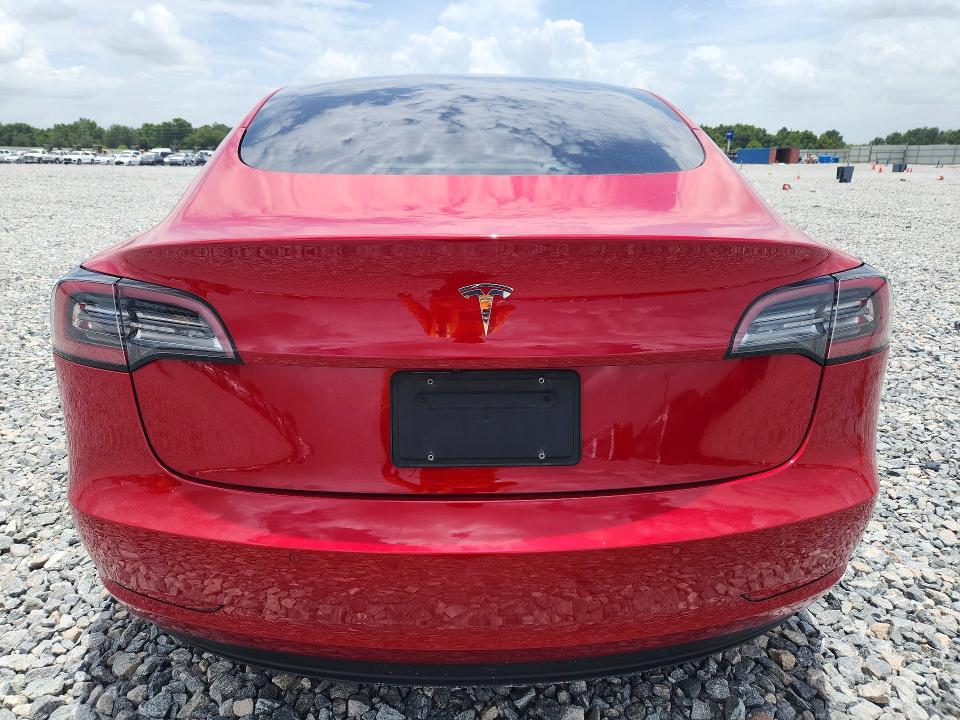 2021 Tesla VIN 5YJ3E1EA9MF874618 COPART salvage auction — FRONT END, FL - CERT OF TITLE SLVG REBUILDABLE, sold $5,400 on 2026-07-02 (photo 6)