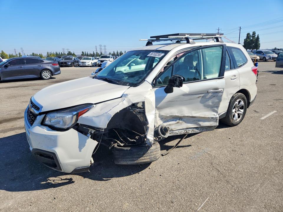 2018 Subaru Forester VIN JF2SJAAC9JH617017 COPART salvage auction — SIDE, Ca - Salvage Certificate, sold $950 on 2026-07-02 (photo 1)