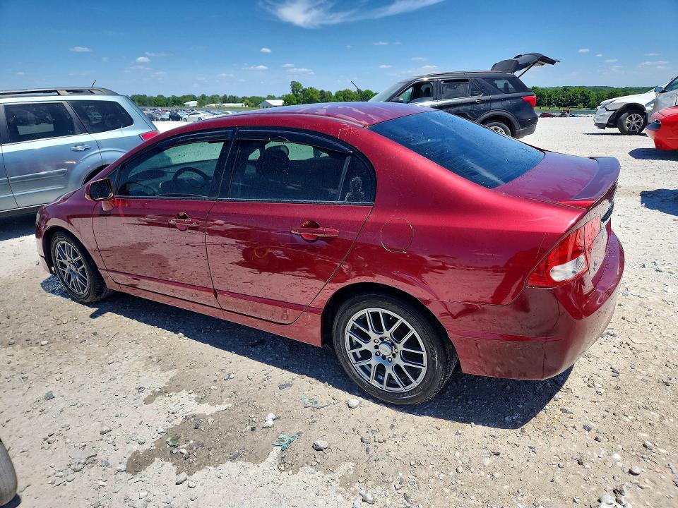 2009 Honda Civic VIN 2HGFA16609H325766 COPART salvage auction — REAR END, Mi - Certificate Of Title, sold $1,850 on 2026-07-09 (photo 2)