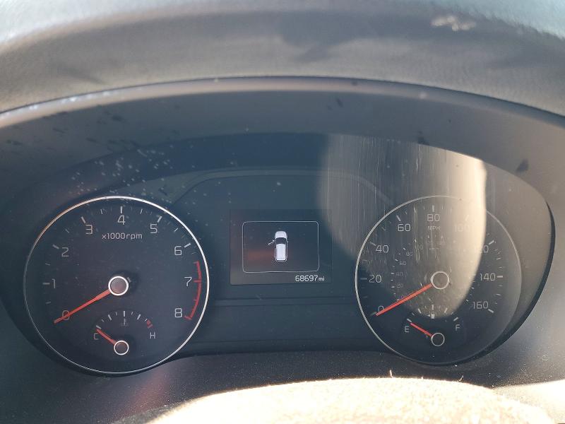 2018 Kia VIN KNDPM3AC0J7354557 COPART salvage auction — VANDALISM, Ca - Salvage Certificate, sold $2,850 on 2026-07-07 (photo 9)