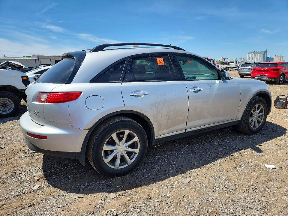 2008 Infiniti Fx35 VIN JNRAS08W98X206265 COPART salvage auction — SIDE, Il - Salvage Certificate, sold $400 on 2026-07-10 (photo 3)