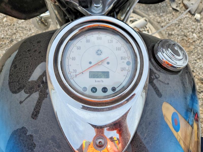 2008 Yamaha Xvs1100 VIN JYAVP11N48A020819 COPART salvage auction — FRONT END, ON - PERMIT IRREPAIRABLE, sold $125 on 2026-09-03 (photo 7)