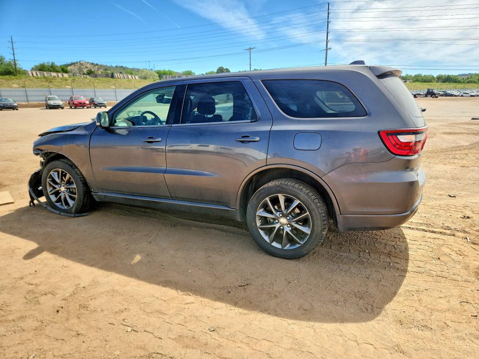 2017 Dodge Durango VIN 1C4RDJDG3HC870134 COPART salvage auction — FRONT END, Co - Salvage Title, sold $4,700 on 2026-07-29 (photo 2)