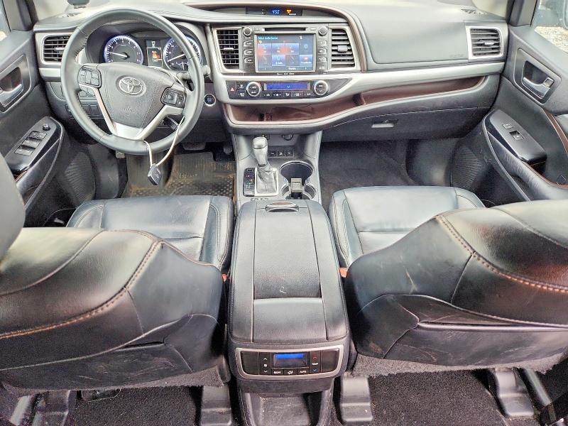 2016 Toyota Highlander VIN 5TDJKRFH6GS277811 COPART salvage auction — REAR END, Co - Salvage Title, sold $7,100 on 2026-07-28 (photo 8)
