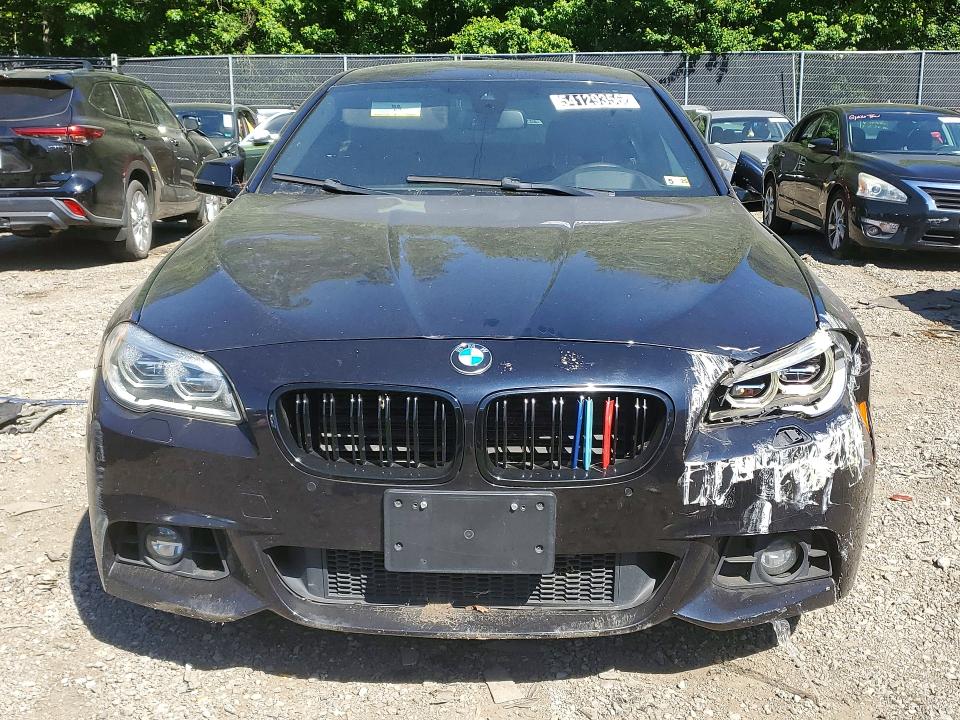 2016 BMW 5er VIN WBA5B3C59GG254264 COPART salvage auction — FRONT END, Va - Certificate Of Title, sold $225 on 2026-07-16 (photo 5)