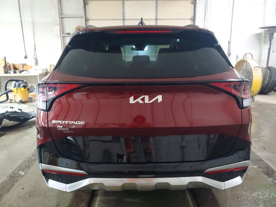 2023 Kia Sportage VIN 5XYK53AFXPG063819 COPART salvage auction — FRONT END, Tn - Salvage Certificate, sold $175 on 2026-07-21 (photo 6)