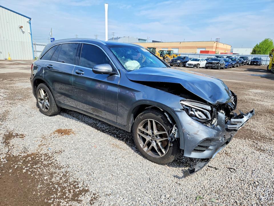 2018 Mercedes-benz Glc VIN WDC0G4KB3JV097128 COPART salvage auction — FRONT END, On - Permit Salvage, sold $7,300 on 2026-08-20 (photo 4)