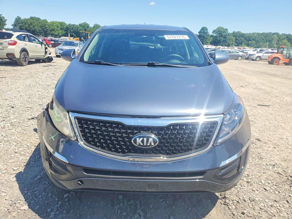 2016 Kia Sportage VIN KNDPB3AC7G7846839 COPART salvage auction — FRONT END, AR - CERT OF TITLE-SALVAGE, sold $775 on 2026-07-13 (photo 5)